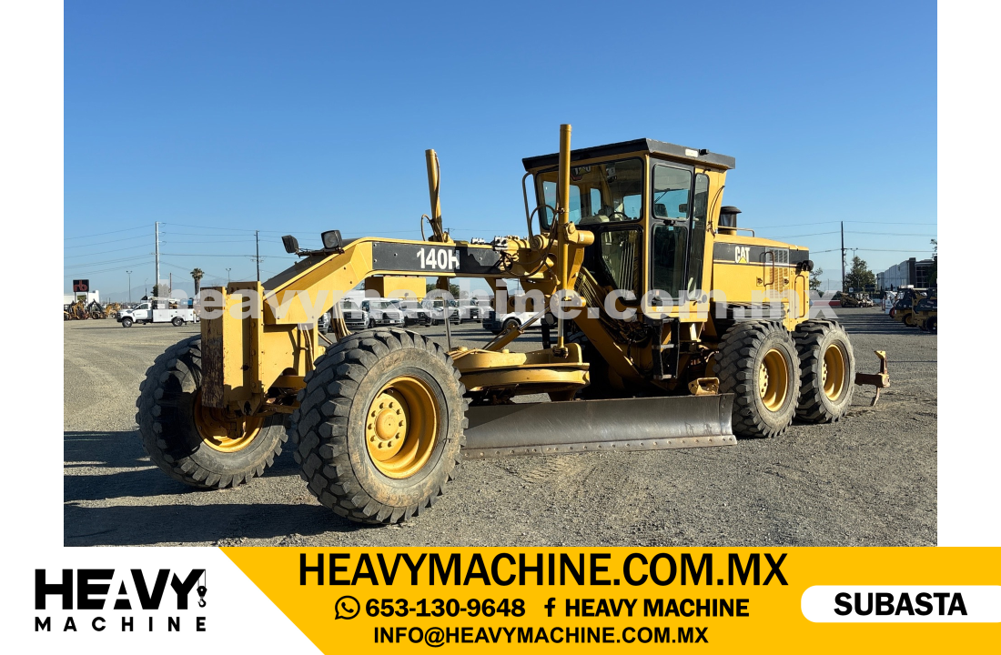 Maquinaria Pesada Motoconformadora 2004 CAT 140H