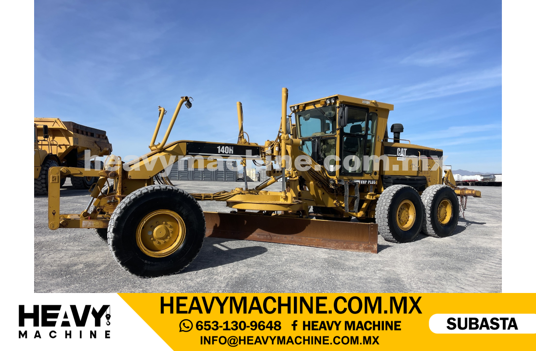 Maquinaria Pesada Motoconformadora 2006 CAT 140H VHP PLUS