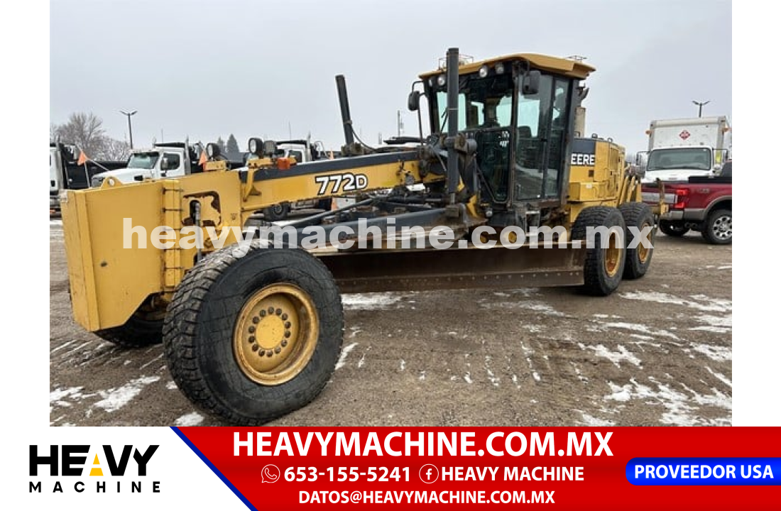 Maquinaria Pesada Motoconformadora 2007 John Deere 772D