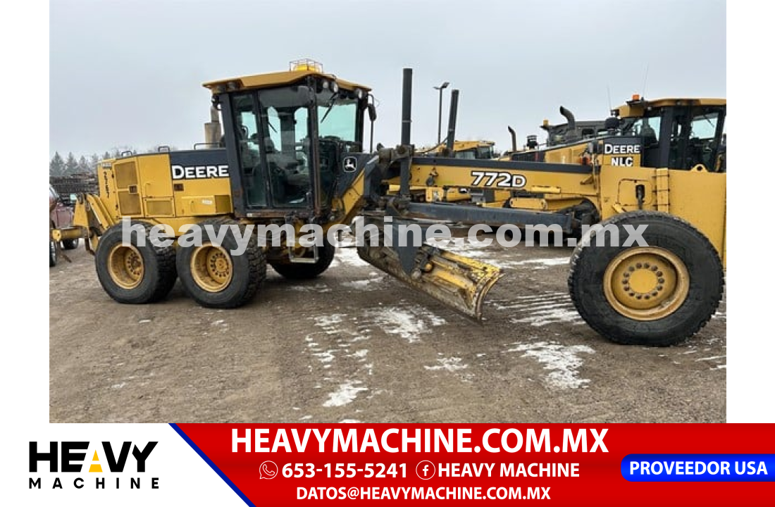 Maquinaria Pesada Motoconformadora 2007 John Deere 772D