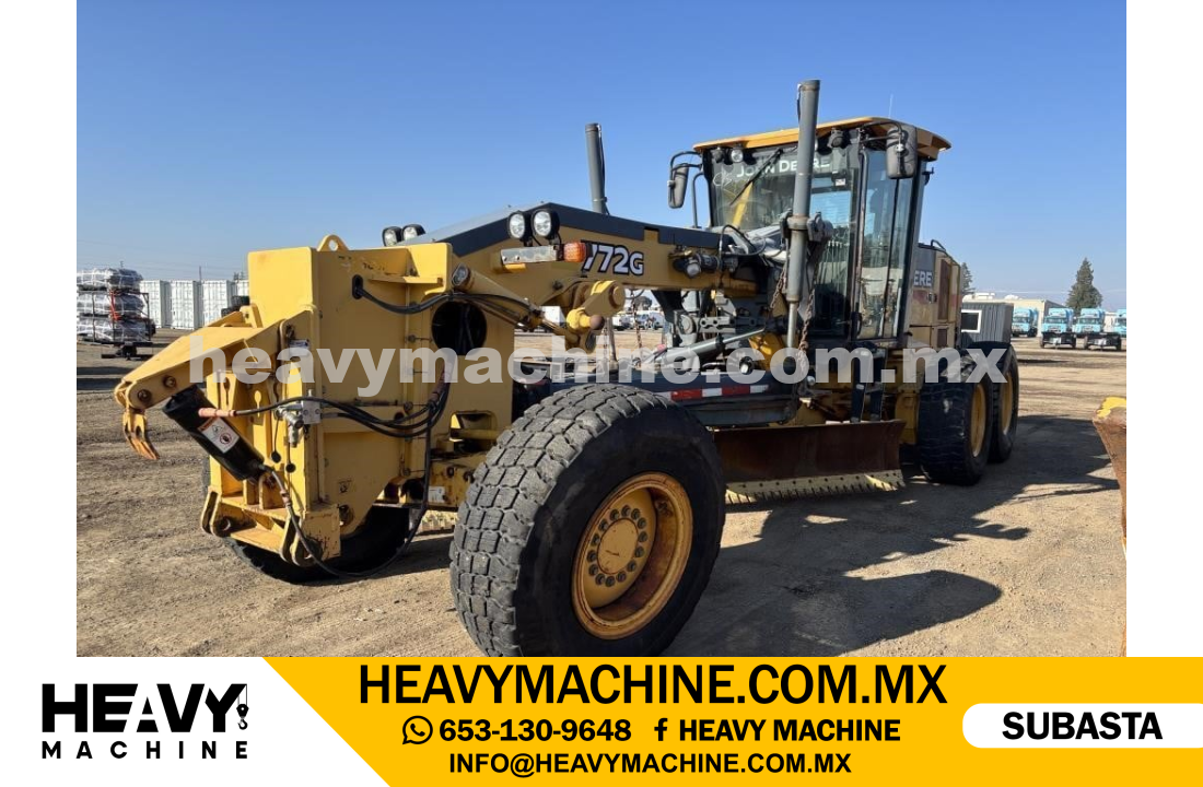 Maquinaria Pesada Motoconformadora 2009 JOHN DEERE 772G