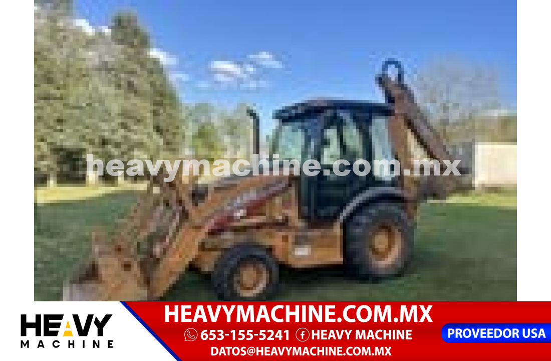 Maquinaria Pesada Retroexcavadora 2007 Case 580M TURBO