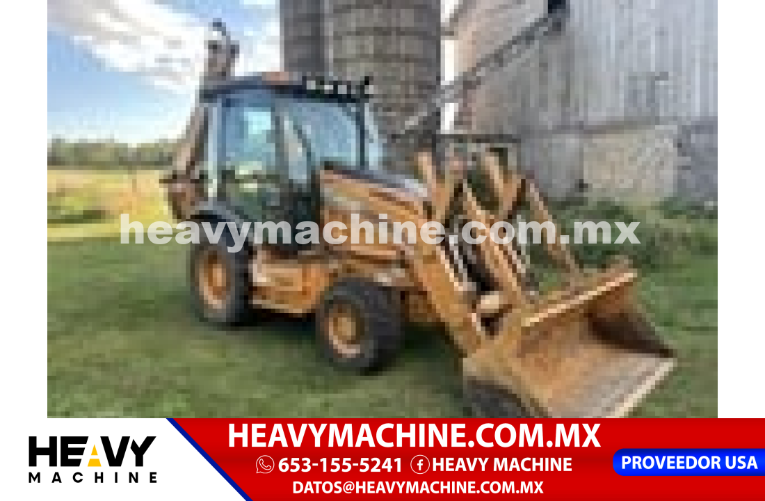Maquinaria Pesada Retroexcavadora 2007 Case 580M TURBO
