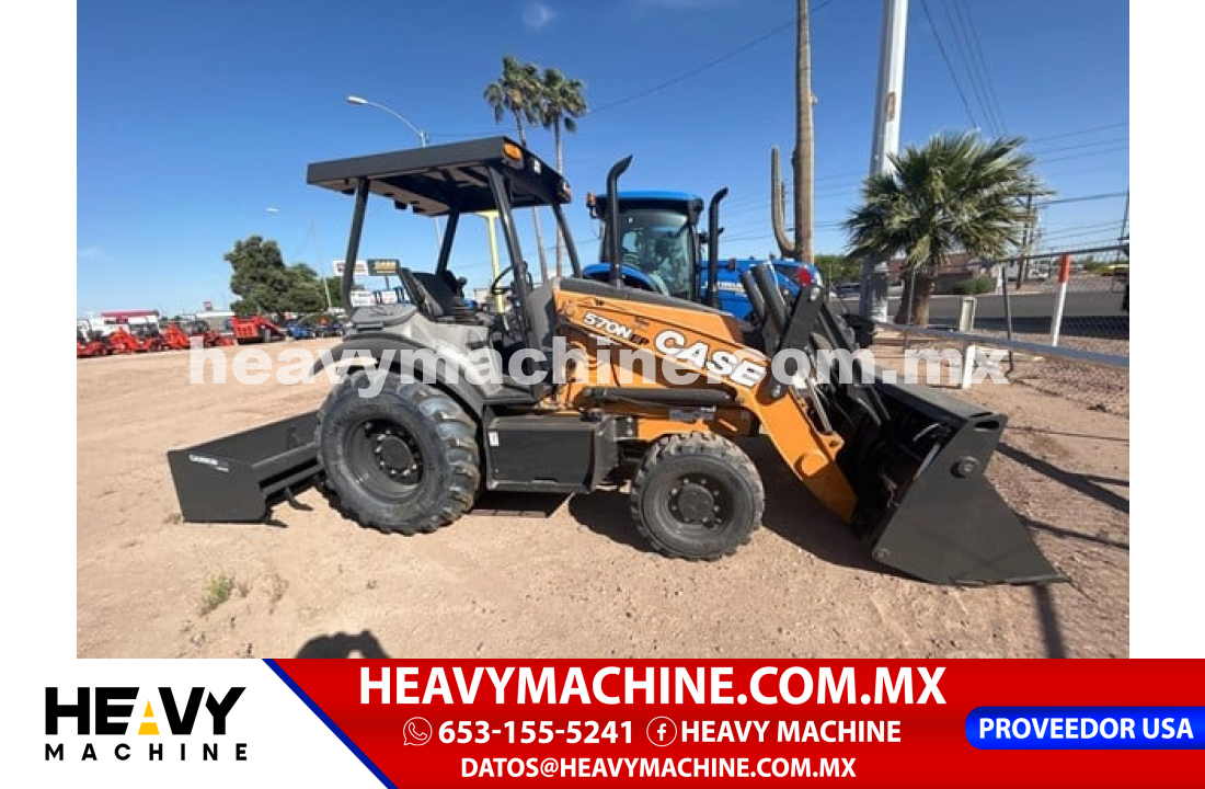 Maquinaria Pesada Retroexcavadora 2023 Case 575N EP