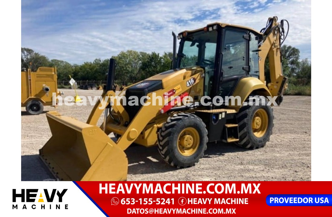 Maquinaria Pesada Retroexcavadora 2023 Caterpillar 416