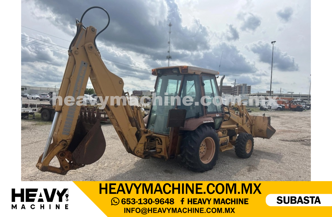 Maquinaria Pesada Retroexcavadora 1991 CASE 580 Super K