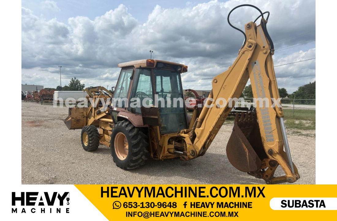 Maquinaria Pesada Retroexcavadora 1991 CASE 580 Super K