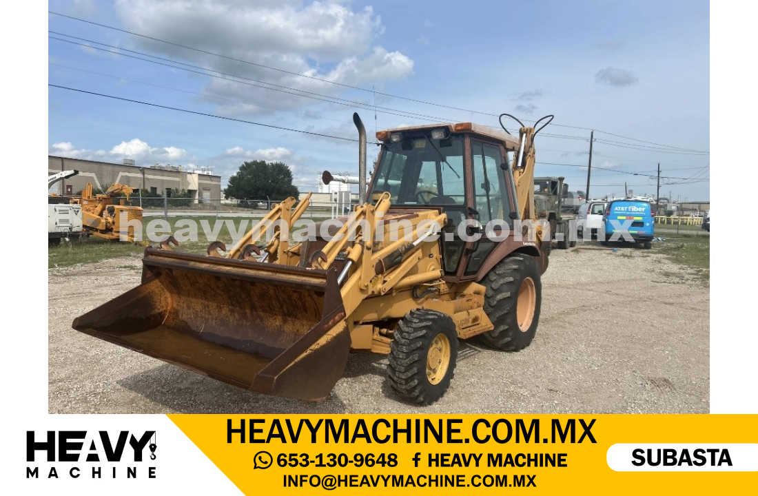 Maquinaria Pesada Retroexcavadora 1991 CASE 580 Super K