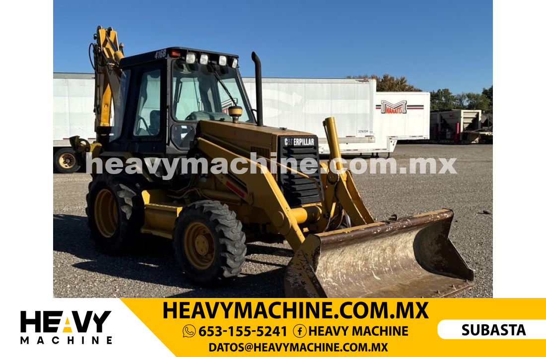 Maquinaria Pesada Retroexcavadora 1994 CAT 416B