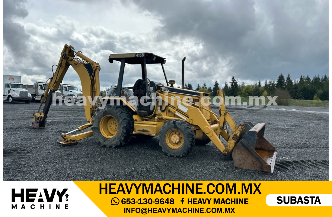 Maquinaria Pesada Retroexcavadora 1995 CAT 416B