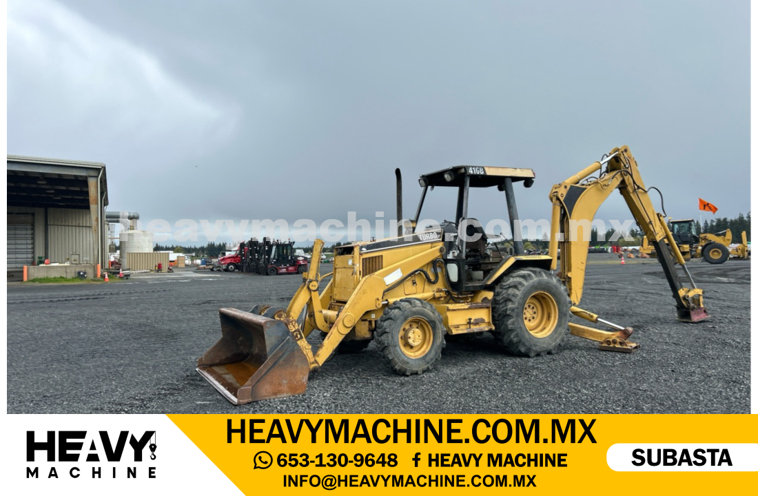 Maquinaria Pesada Retroexcavadora 1995 CAT 416B