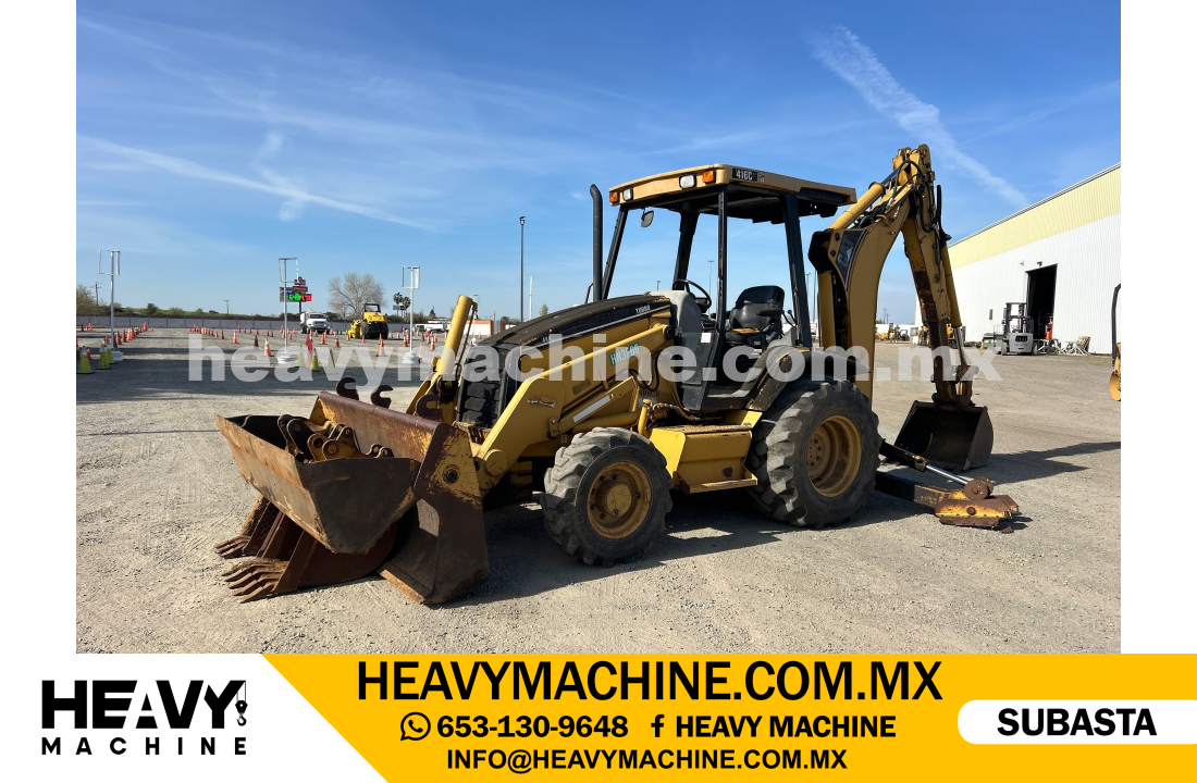 Maquinaria Pesada Retroexcavadora 1996 CAT 416C