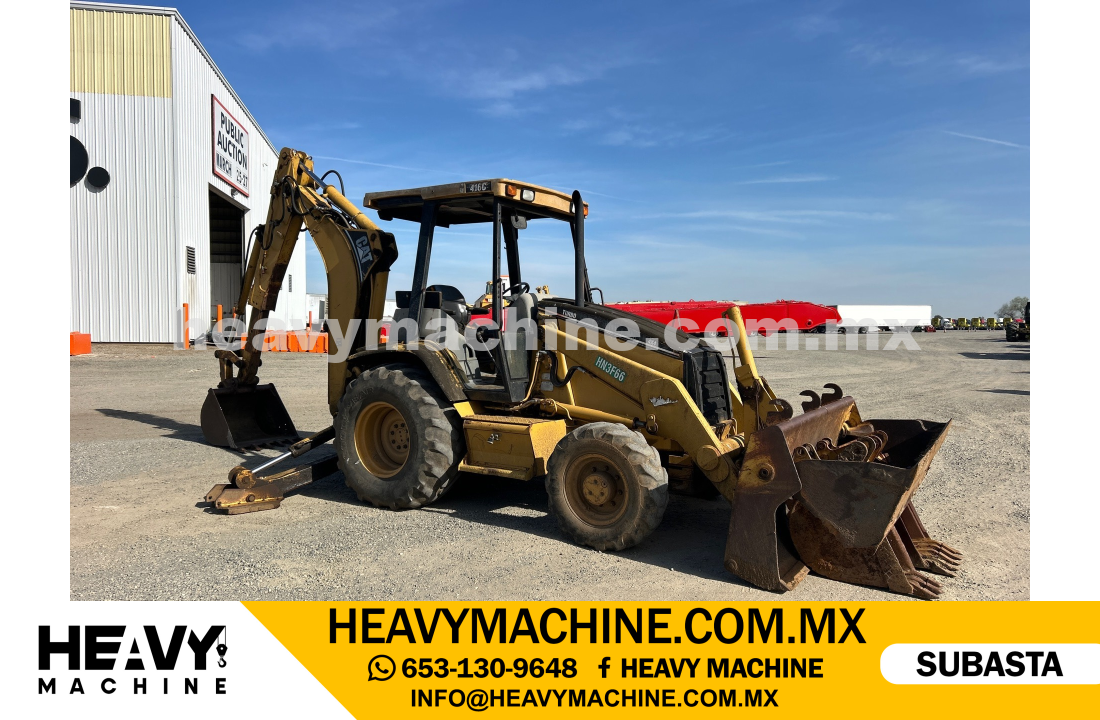Maquinaria Pesada Retroexcavadora 1996 CAT 416C