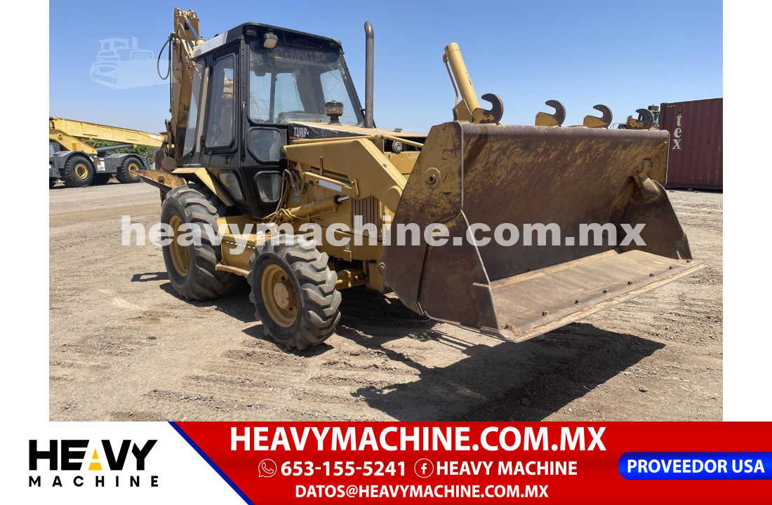 Maquinaria Pesada Retroexcavadora 1996 Caterpillar 416B