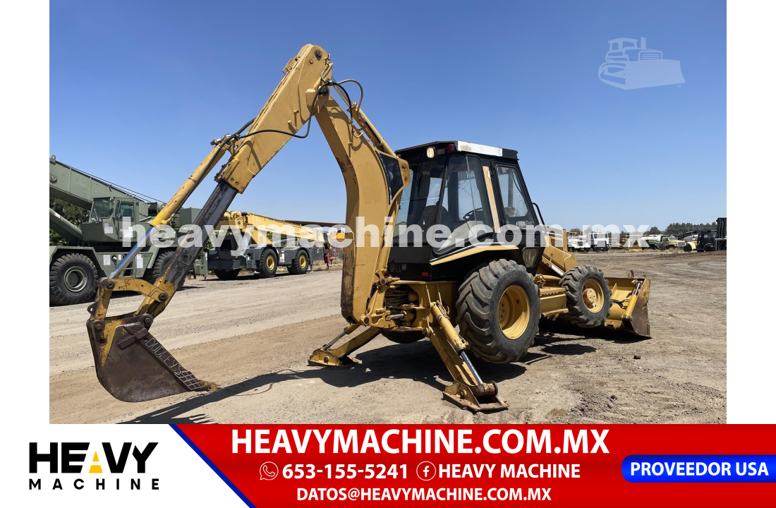 Maquinaria Pesada Retroexcavadora 1996 Caterpillar 416B