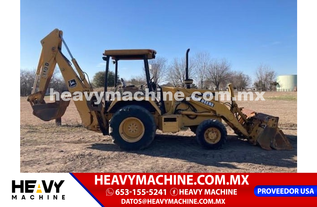 Maquinaria Pesada Retroexcavadora 1996 John Deere 310D