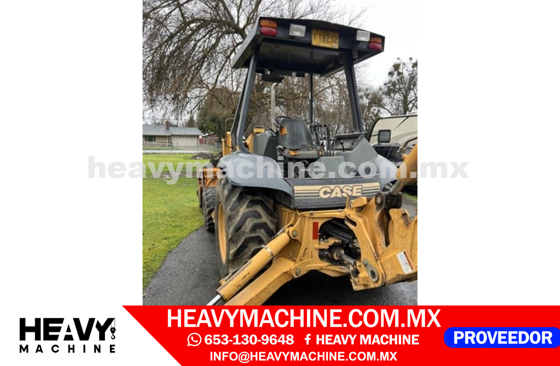 Maquinaria Pesada Retroexcavadora 1997 CASE 580L