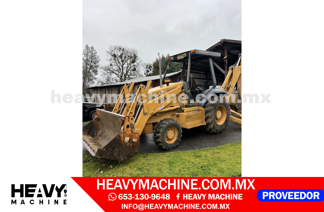 Maquinaria Pesada Retroexcavadora 1997 CASE 580L