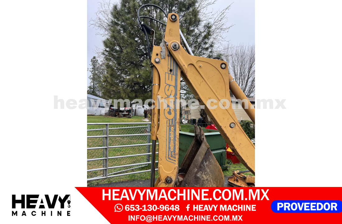 Maquinaria Pesada Retroexcavadora 1997 CASE 580L