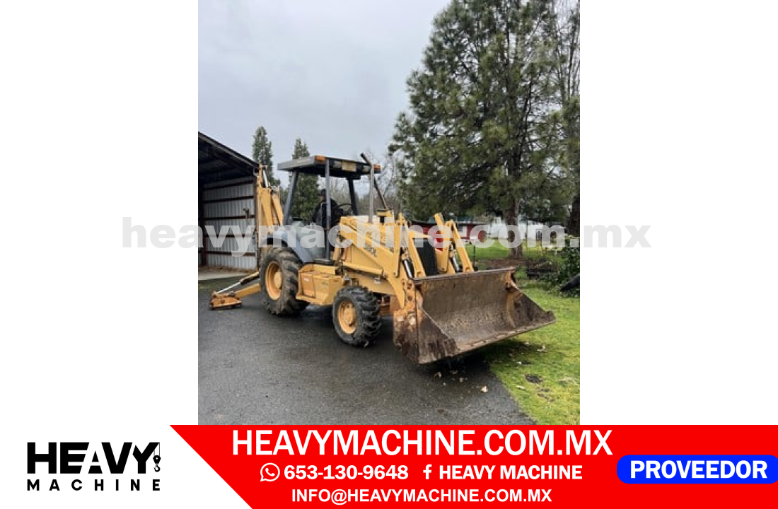 Maquinaria Pesada Retroexcavadora 1997 CASE 580L