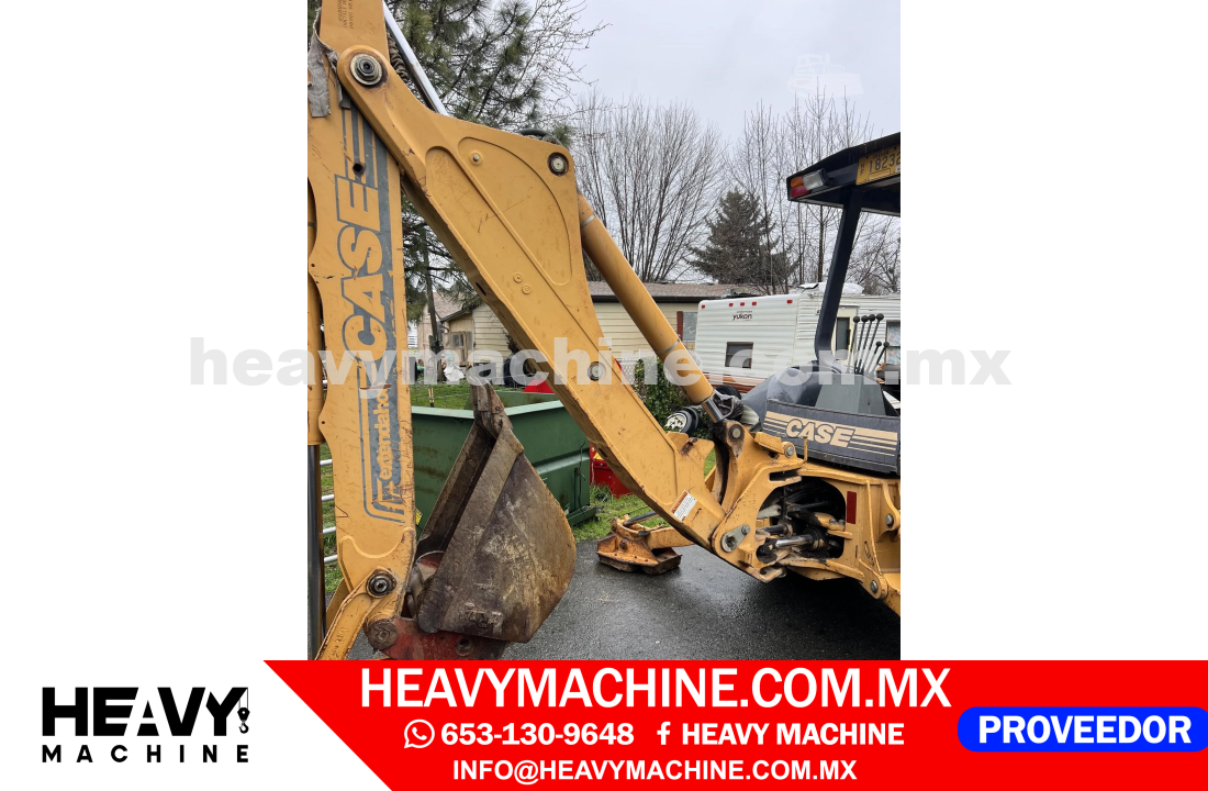 Maquinaria Pesada Retroexcavadora 1997 CASE 580L