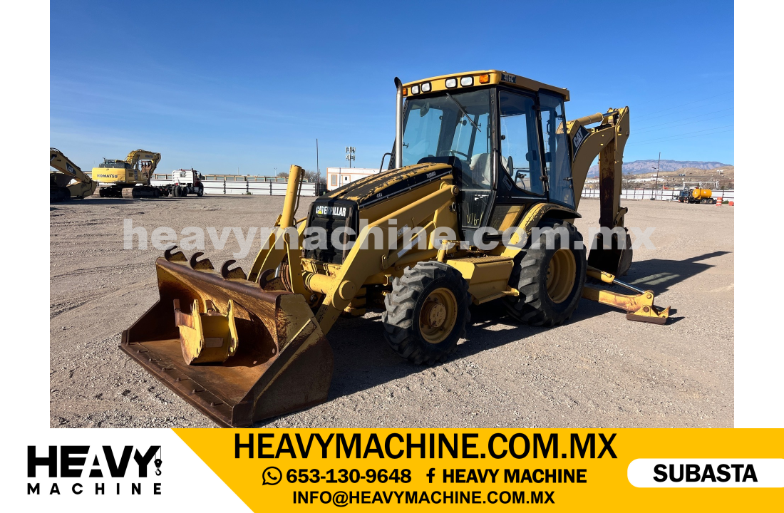 Maquinaria Pesada Retroexcavadora 1997 CAT 416c