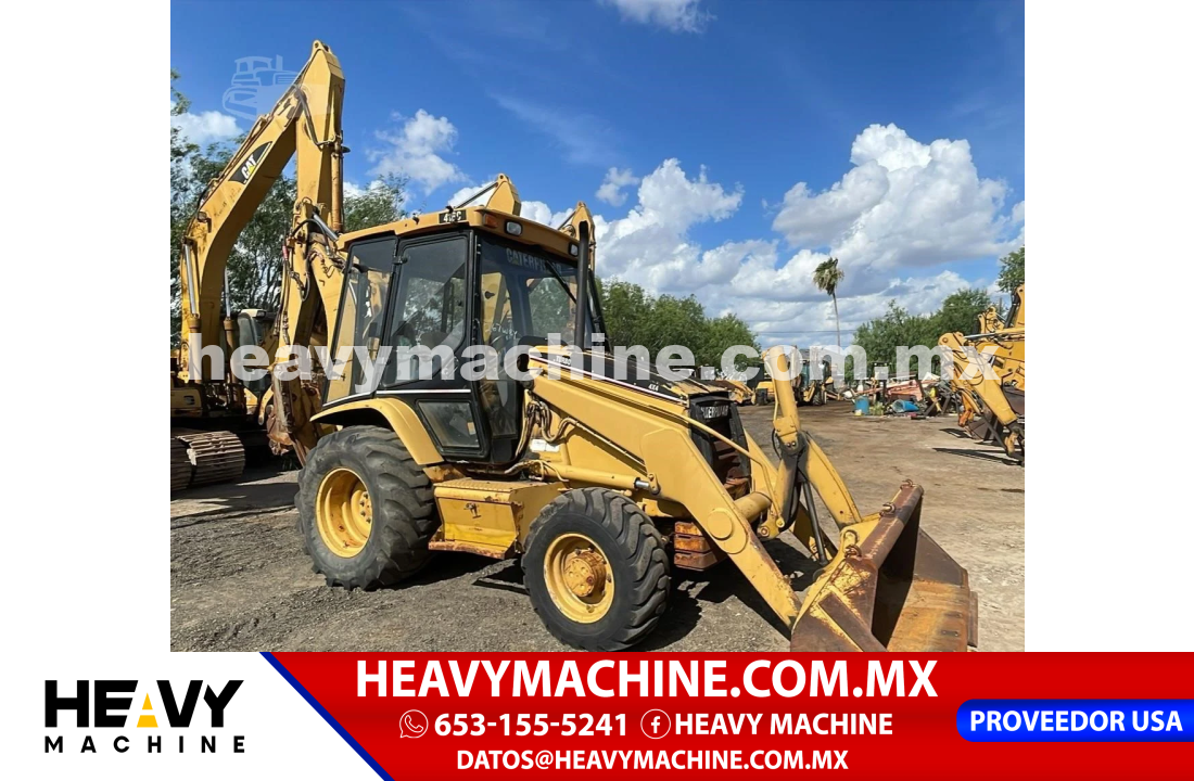 Maquinaria Pesada Retroexcavadora 1997 Caterpillar 416C