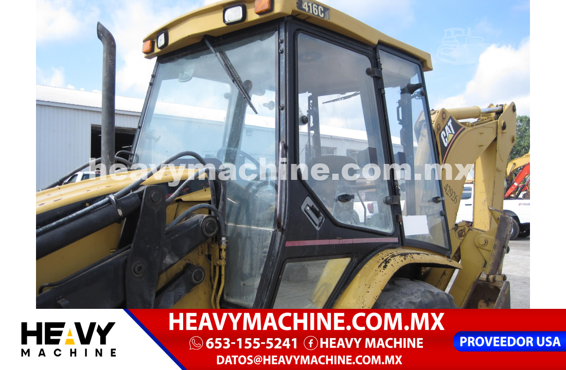 Maquinaria Pesada Retroexcavadora 1997 Caterpillar 416C