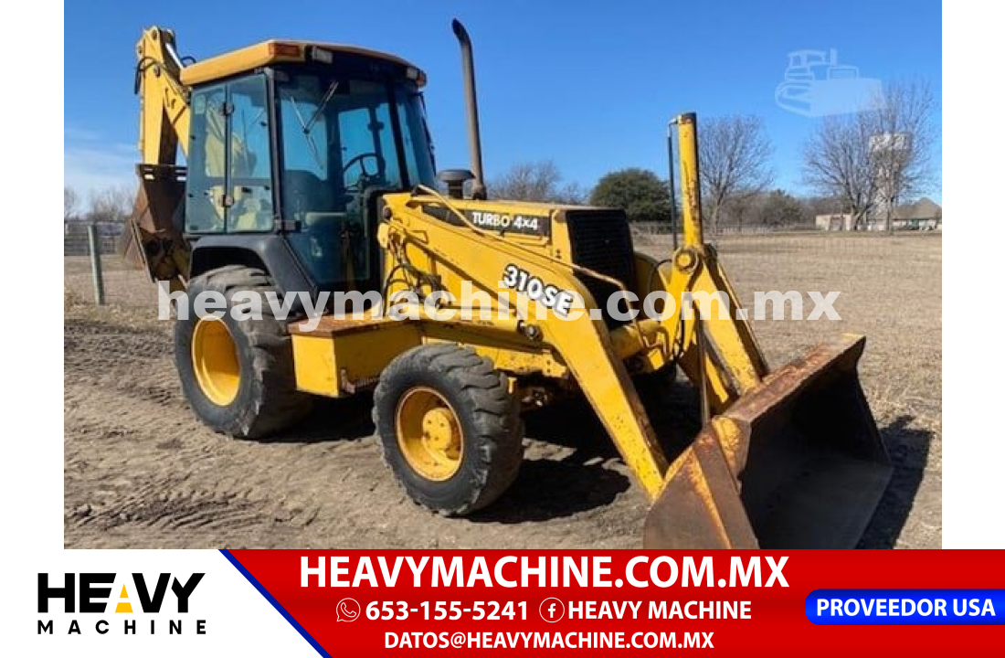 Maquinaria Pesada Retroexcavadora 1997 DEERE 310SE