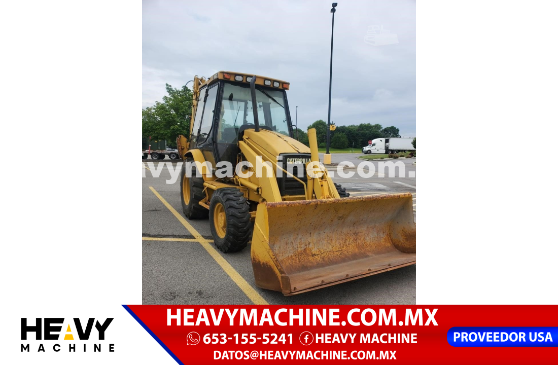 Maquinaria Pesada Retroexcavadora 1998 Caterpillar 416C