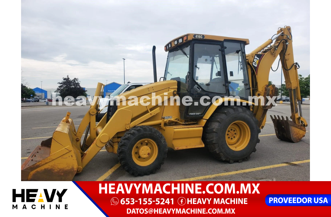 Maquinaria Pesada Retroexcavadora 1998 Caterpillar 416C