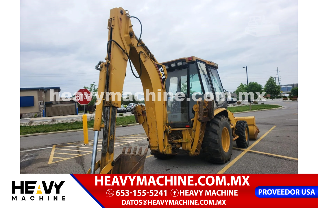 Maquinaria Pesada Retroexcavadora 1998 Caterpillar 416C