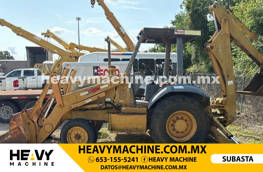 Maquinaria Pesada Retroexcavadora 1999 CASE 580L