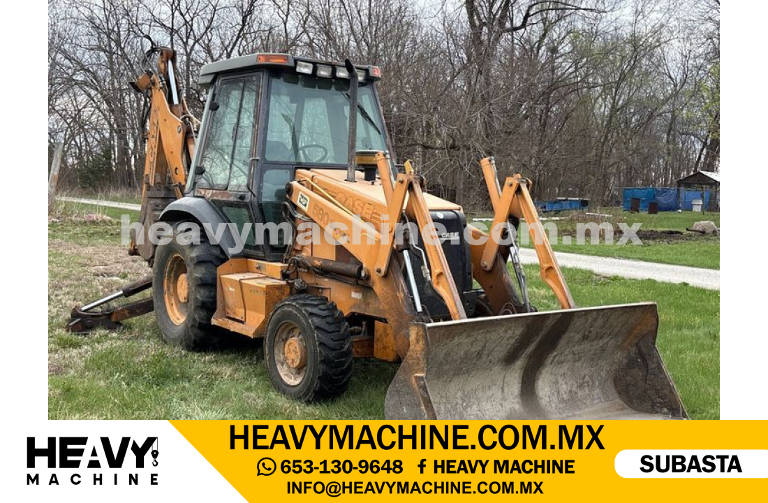 Maquinaria Pesada Retroexcavadora 1999 CASE 580SL