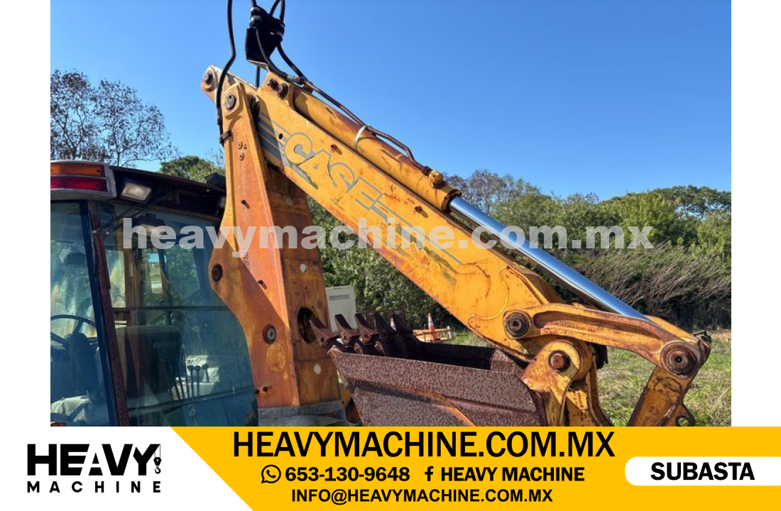 Maquinaria Pesada Retroexcavadora 1999 CASE 580 Super L