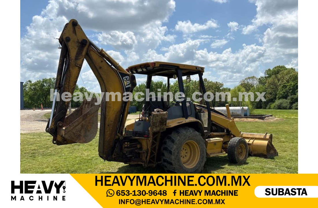Maquinaria Pesada Retroexcavadora 2000 CAT 416C