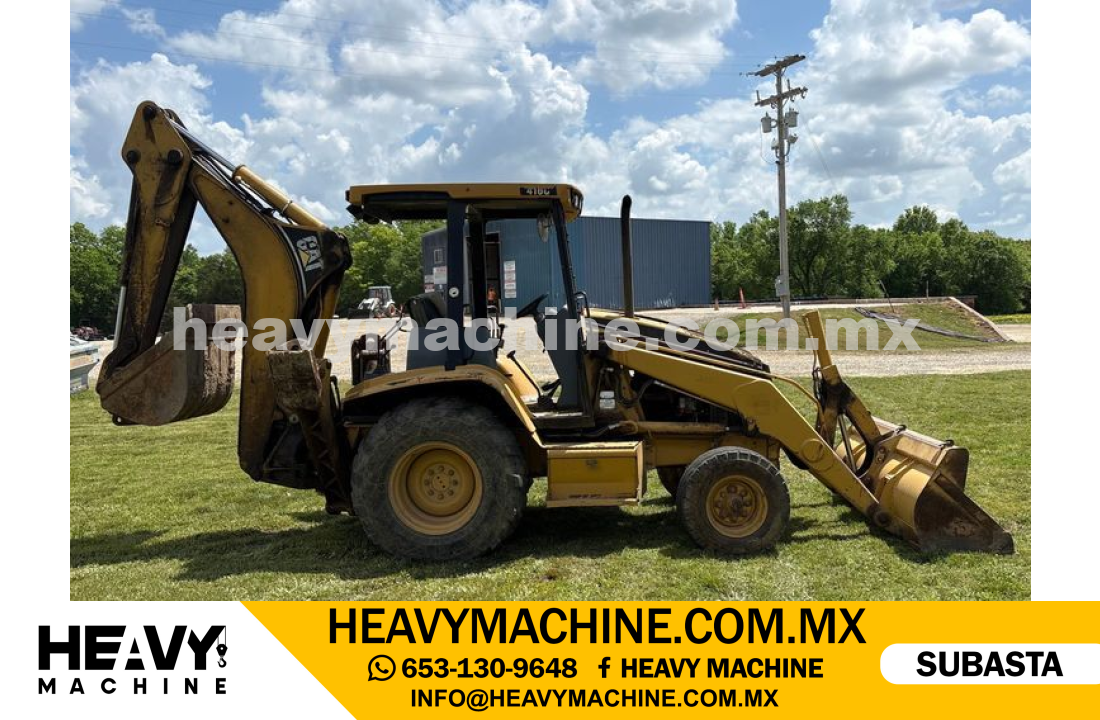 Maquinaria Pesada Retroexcavadora 2000 CAT 416C