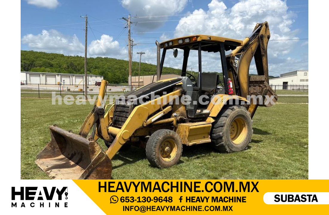 Maquinaria Pesada Retroexcavadora 2000 CAT 416C