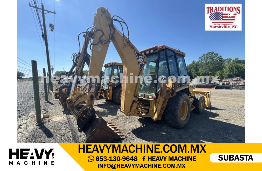 Maquinaria Pesada Retroexcavadora 2000 CAT 420d