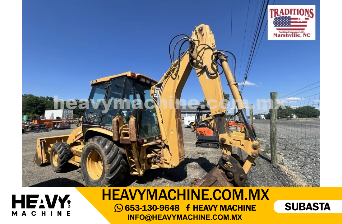 Maquinaria Pesada Retroexcavadora 2000 CAT 420d