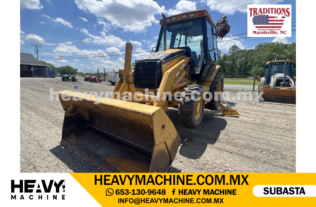 Maquinaria Pesada Retroexcavadora 2000 CAT 420d