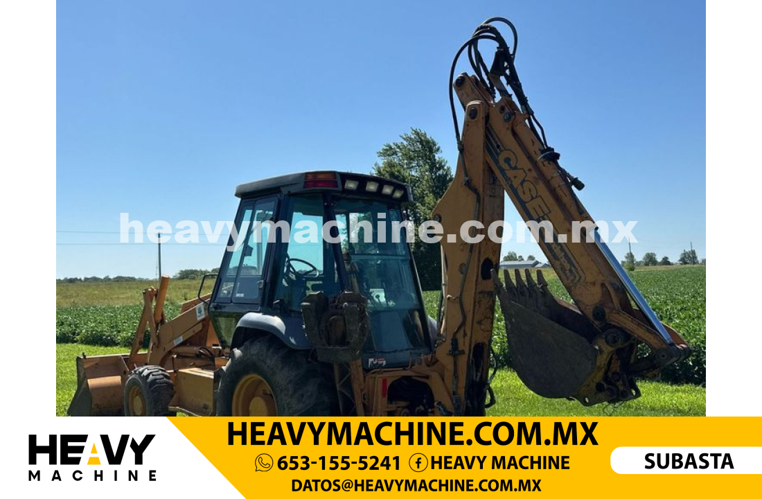 Maquinaria Pesada Retroexcavadora 2000 Case 580 Super L Series II