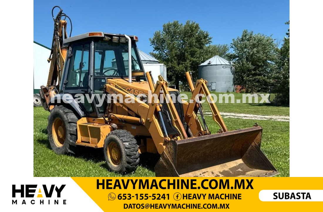 Maquinaria Pesada Retroexcavadora 2000 Case 580 Super L Series II
