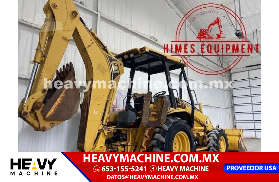 Maquinaria Pesada Retroexcavadora 2000 Caterpillar 416C