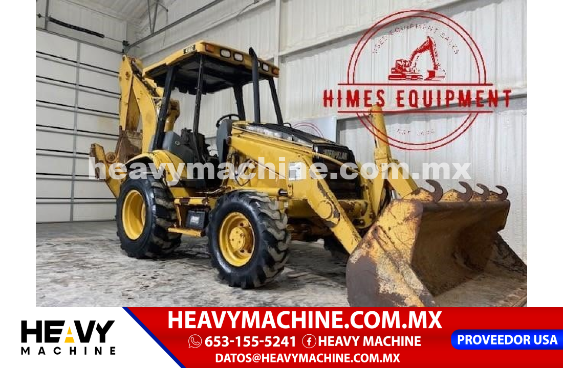 Maquinaria Pesada Retroexcavadora 2000 Caterpillar 416C