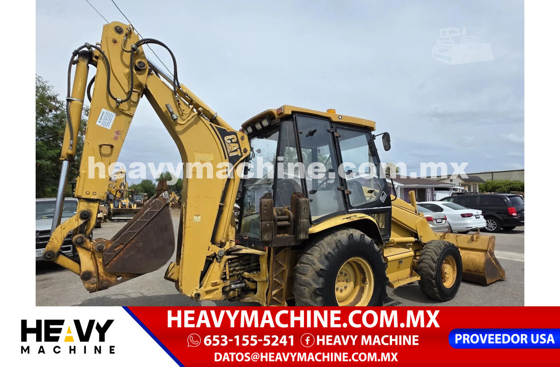 RETROEXCAVADORA CATERPILLAR 416C // MEQCER, S.A. DE C.V