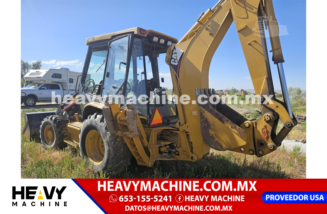 Maquinaria Pesada Retroexcavadora 2000 Caterpillar 416C IT
