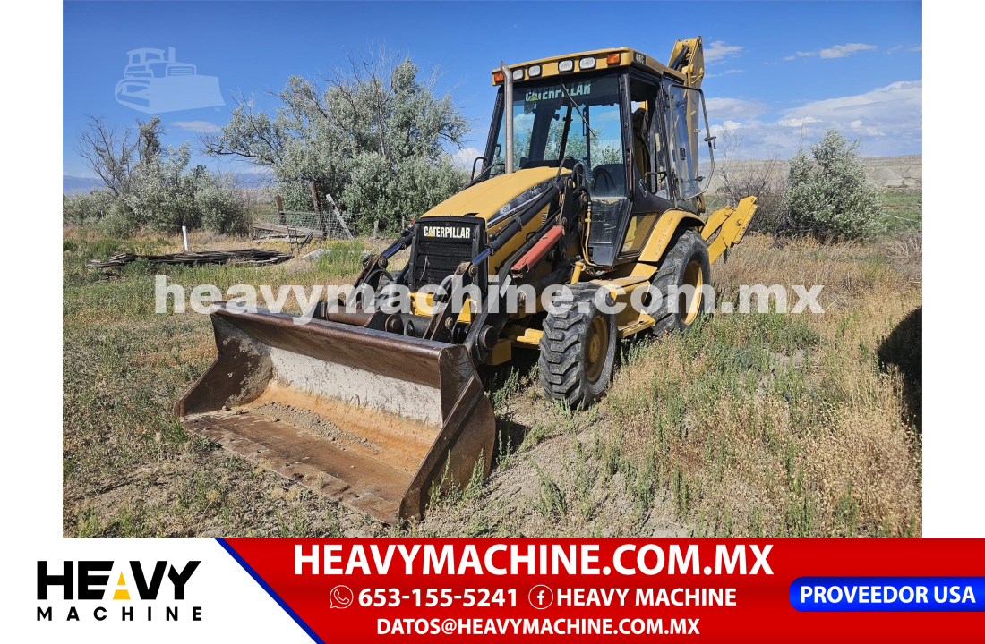 Maquinaria Pesada Retroexcavadora 2000 Caterpillar 416C IT