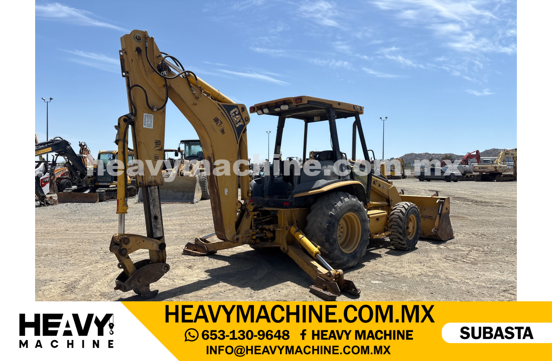 Maquinaria Pesada Retroexcavadora 2001 CAT 420D