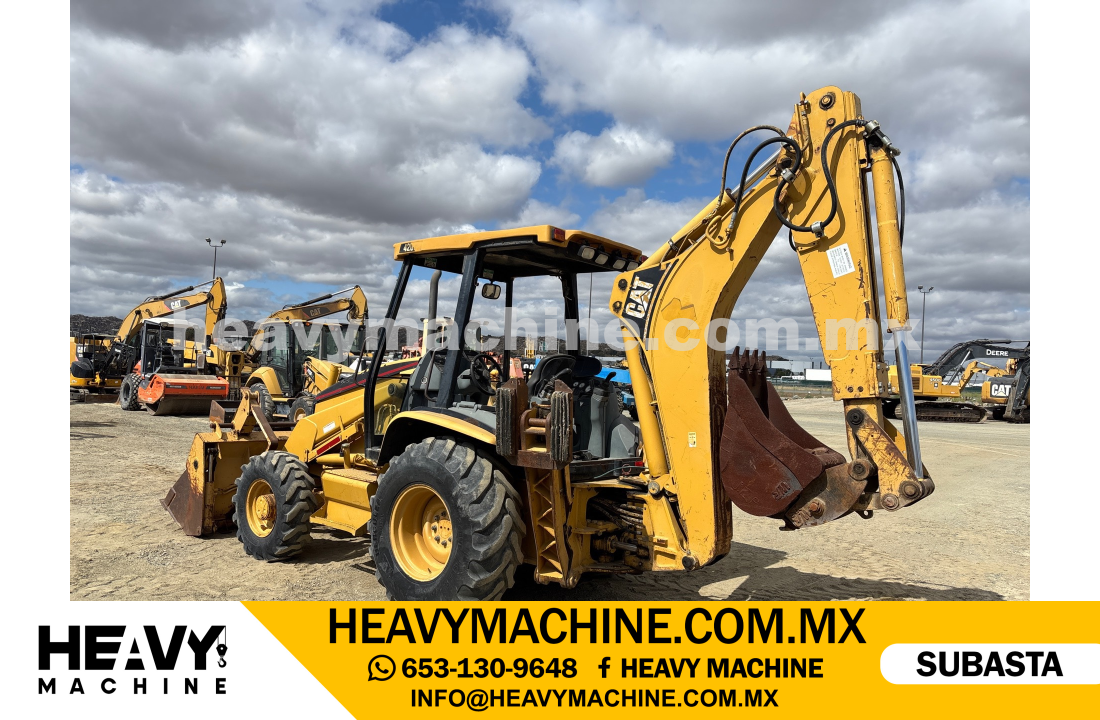 Maquinaria Pesada Retroexcavadora 2001 CAT 420D